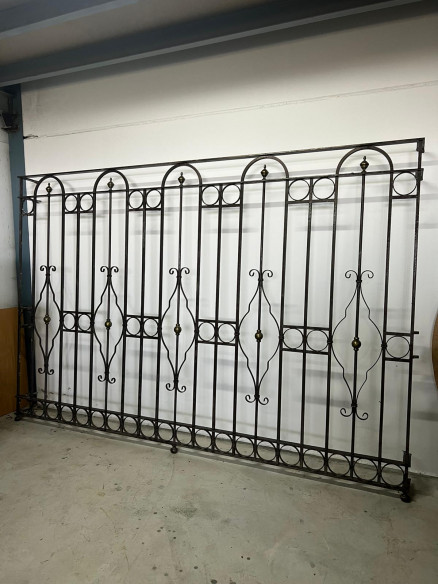 Rejas de hierro macizas y bronces