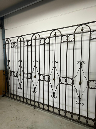 Rejas de hierro macizas y bronces