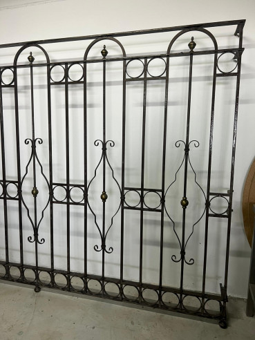 Rejas de hierro macizas y bronces