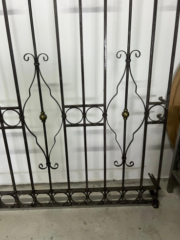 Rejas de hierro macizas y bronces