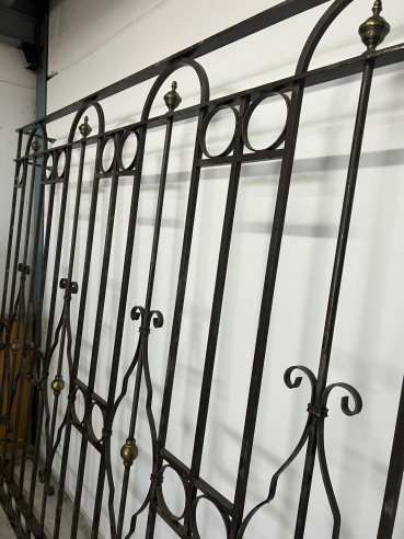 Rejas de hierro macizas y bronces