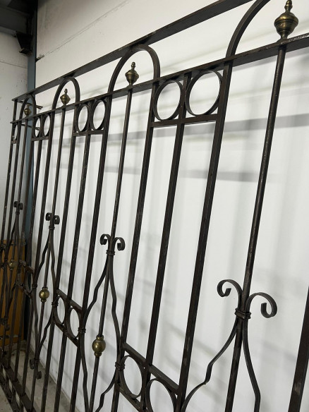 Rejas de hierro macizas y bronces