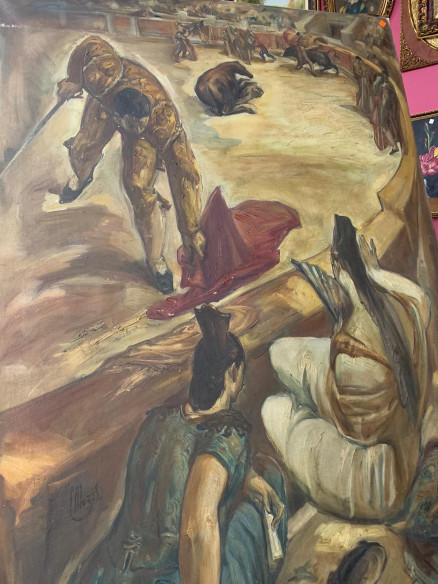 Antigua pintura taurina