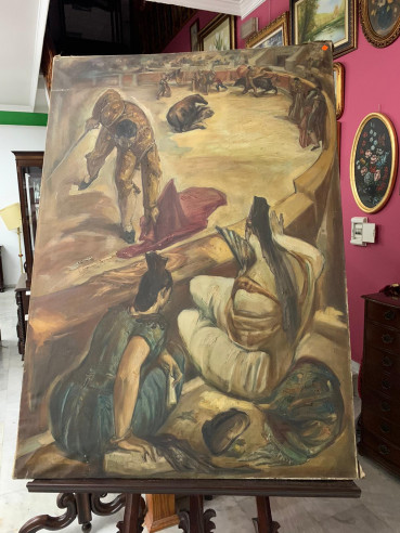 Antigua pintura taurina