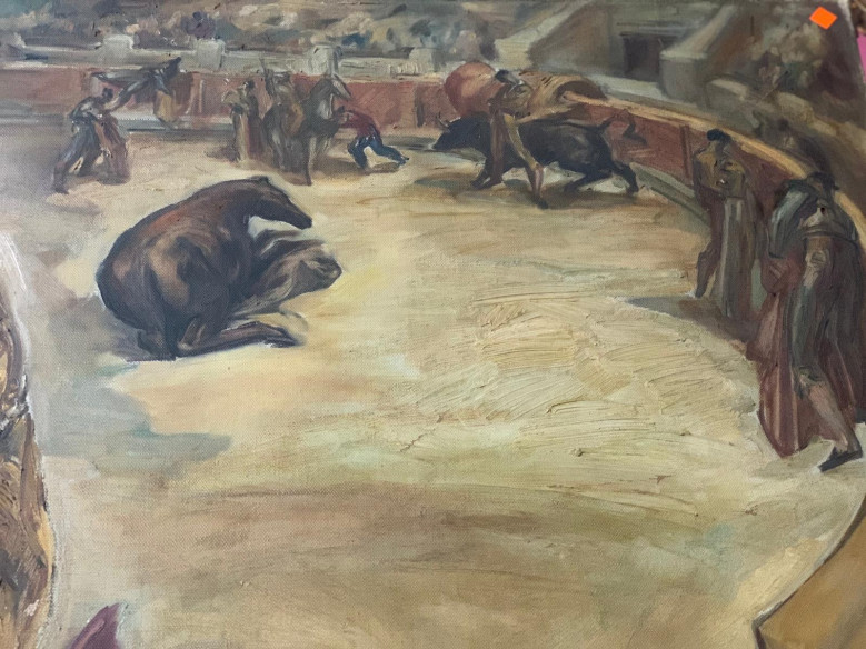 Antigua pintura taurina