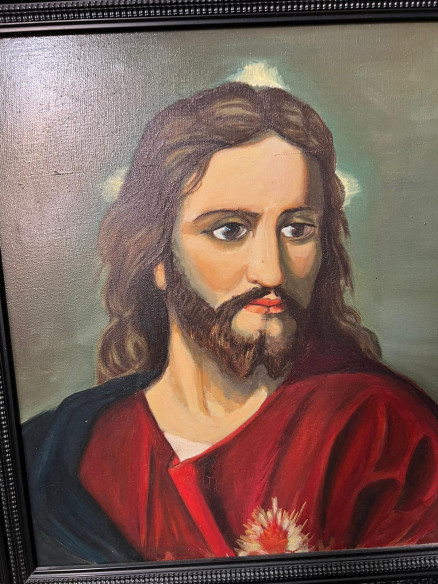 Óleo Corazón de Jesús