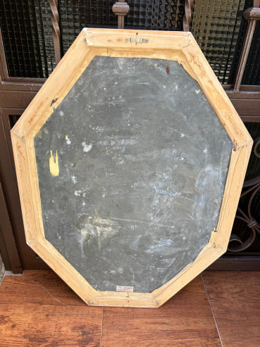 Corazón de Jesús óleo sobre cobre