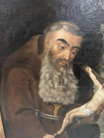 Antiguo Óleo del Beato: Diego José de Cádiz