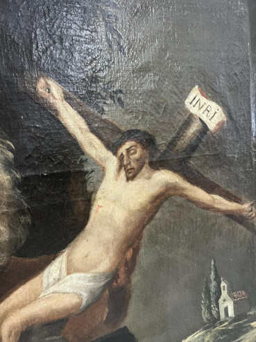 Antiguo Óleo del Beato: Diego José de Cádiz